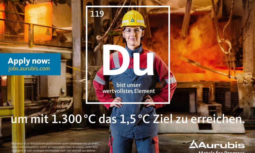 Industriefotografie // Globale Employer Branding Kampagne AURUBIS