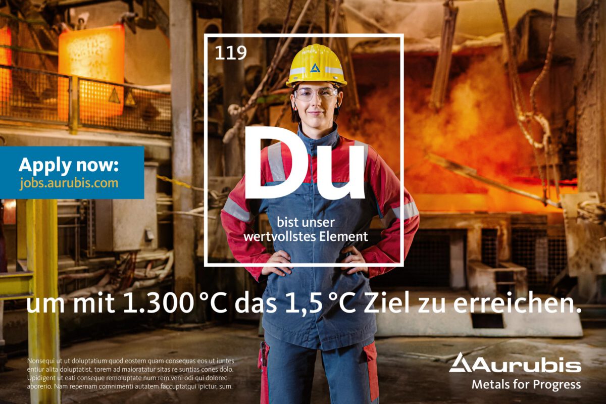 Industriefotografie // Globale Employer Branding Kampagne AURUBIS